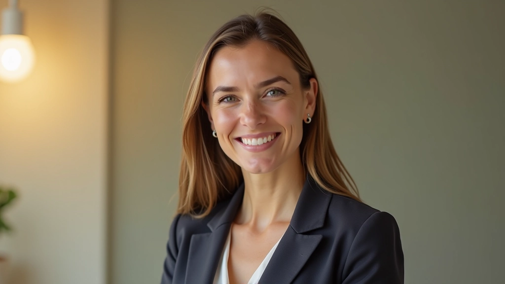 Mulher em sessão de coaching, conversando com instrutor num ambiente relaxado e profissional, luz natural suave